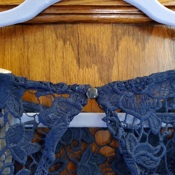 Lauren Conrad dress. Blue size medium - Picture 2 of 3